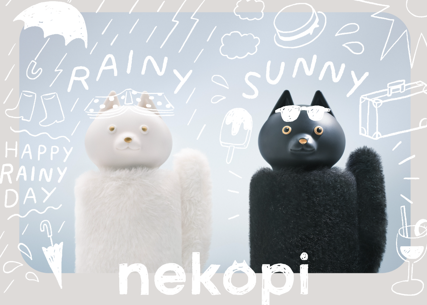 【公式】nekopi（ネコピ）｜ 雨でも晴れでも、あにゃたと一緒のにゃんこ傘